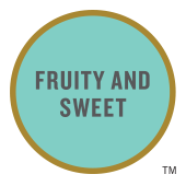 Fruity and sweet